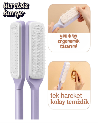 SleekSweep™ Kendi Kendini Temizleyen Tarak